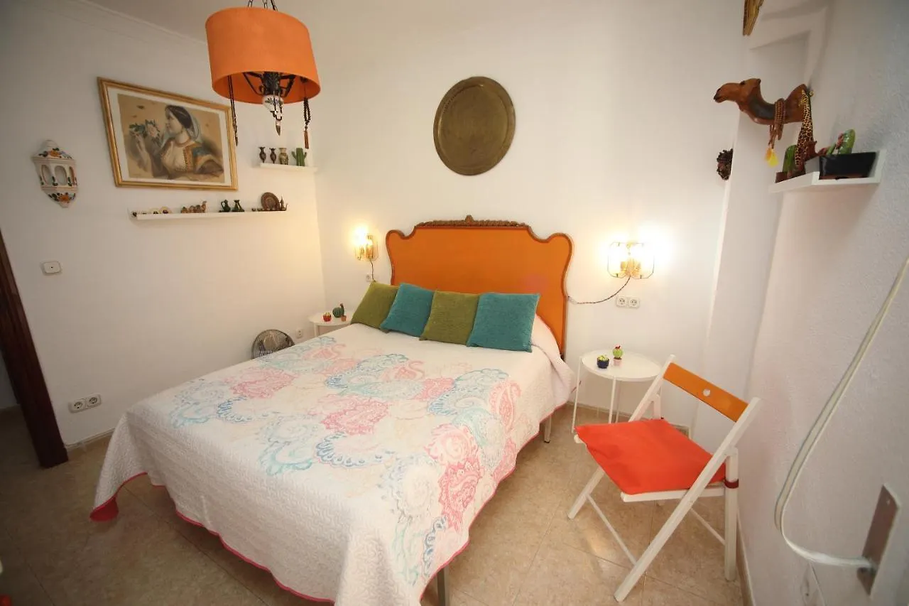 말라가 La Casa De La Abuela Rosy 아파트 0*,